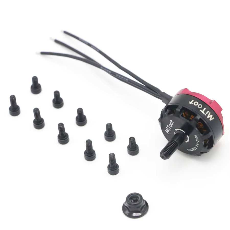 Mitoot RS2205 Bürstenlose Motoren CW CCW für RC FPV Quad Racing, 4er-Set, 2300kv oder 2600kv - Bild 2