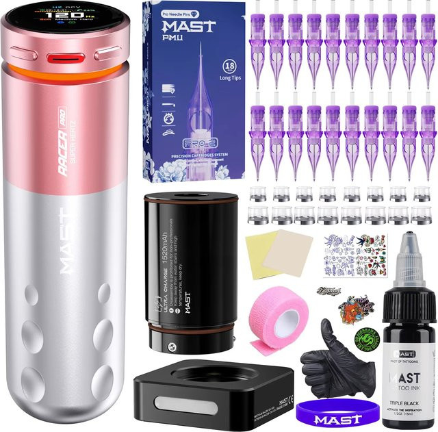 Mast Tattoo Mast Racer Pro Kabelloses Permanent-Make-up-Gerät - Bild 1