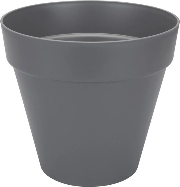 Elho Blumentopf Loft Urban mit Rollen in Anthrazit Durchmesser: 50 cm - Bild 1