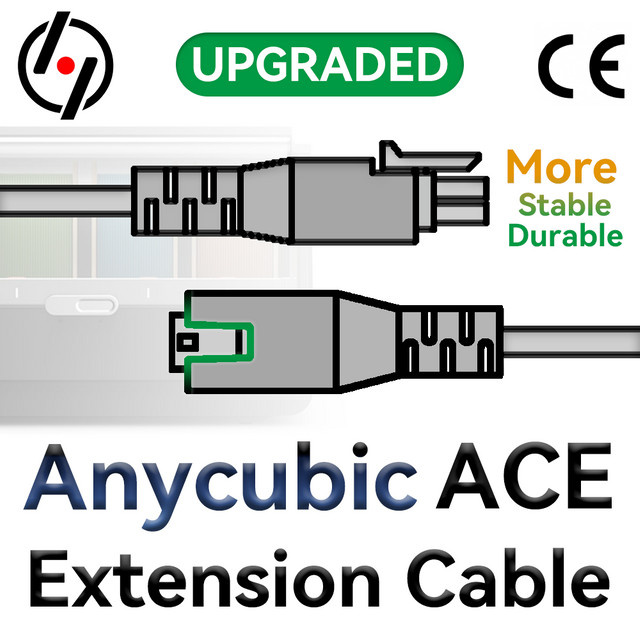 Anycubic ACE 4-Pin-Verlängerungskabel für Kobra3, Max und S1C FDM 3D-Drucker - Bild 1