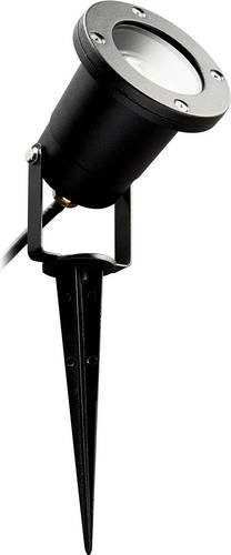 Heitronic DALIAN LED-Gartenstrahler mit Erdspieß, GU10, 3.5W, Schwarz - Bild 1