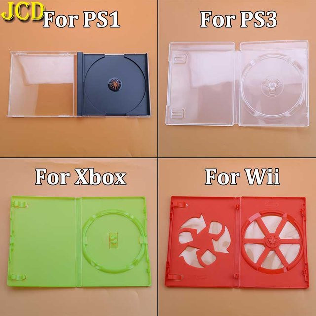 JCD Aufbewahrungsbox für CD, DVD und Spiele-Discs von PS3, PS1, Wii und Xbox - Bild 1