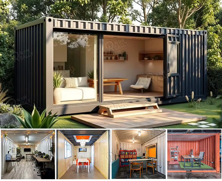 Modulares Luxus-Smart-Maison Outdoor-Containerhaus als kommerzieller Luftschiff-Pod für Restaurants und modulare Fertighäuser - Bild 3