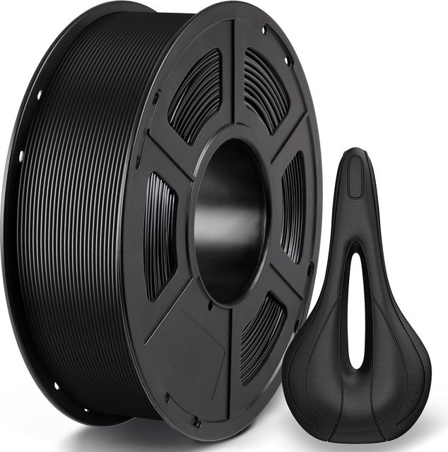 Filajoy3d TPU 95A 3D-Druckfilament 1,75 mm, 250 g, Schwarz - Bild 1