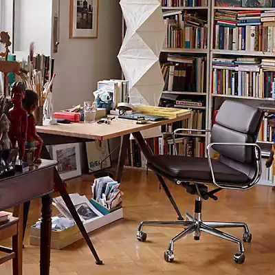 Vitra Akari UF4-L8 Stehleuchte in Weiß mit Papier-Lampion-Design - Bild 1