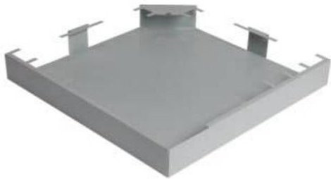 Hager DABA5016059006 Flachwinkel aus Aluminium in Silber - Bild 1