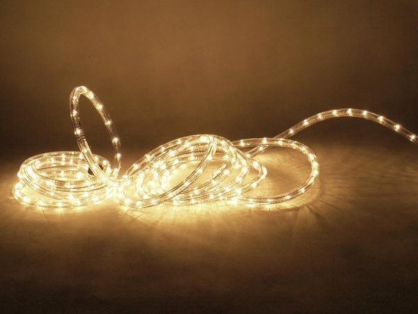 EUROLITE RUBBERLIGHT RL1-230V Neon-Flex LED-Band in Gelb mit 44 m Länge