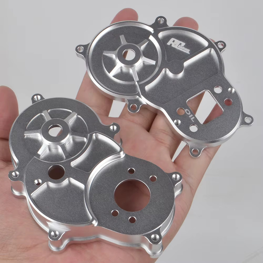 Tamiya Aluminium-Getriebegehäuse, Zubehör, Metall, Grau - Bild 2