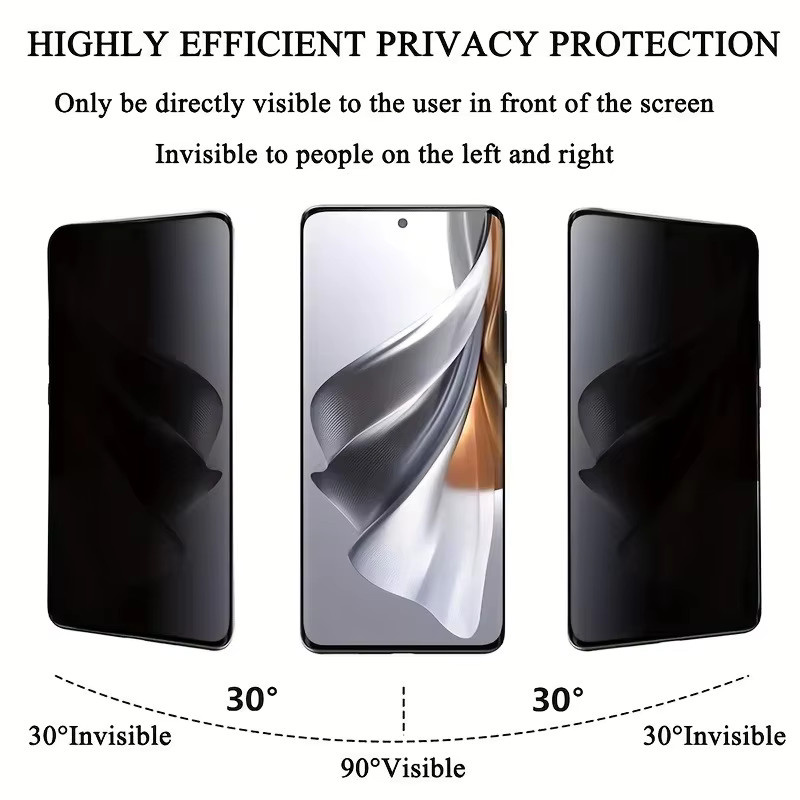 Sichtschutz-Displayschutzfolie aus gehärtetem Glas für OnePlus (1-4 Stück) - Bild 2