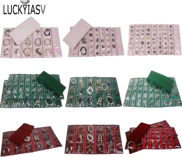 luckyiasv Schmucktasche Samt, Unisex - Bild 1