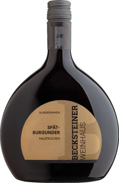 Becksteiner Winzer Weinhaus Spätburgunder, halbtrocken, Rotwein, 2023, 0,75 l - Bild 1