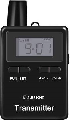 Albrecht ATT400 29971 Tour Guide System in Schwarz - Bild 1