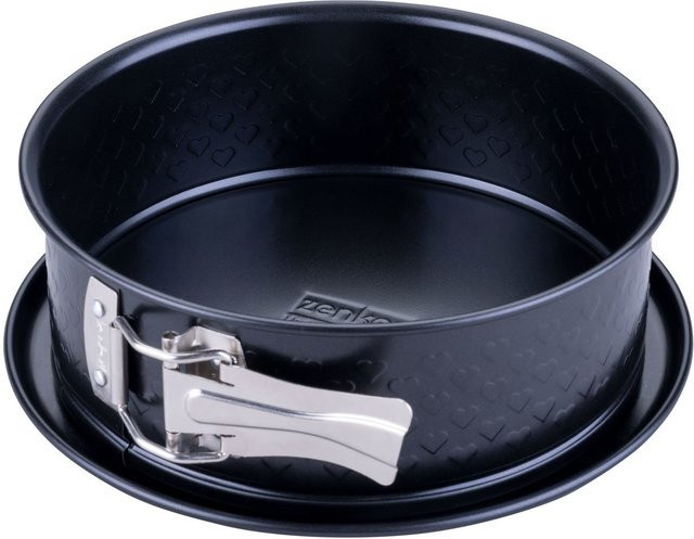 Zenker Springform Beloved + mit Flachboden, Schwarz, Ø 18 cm, Antihaftbeschichtung - Bild 1