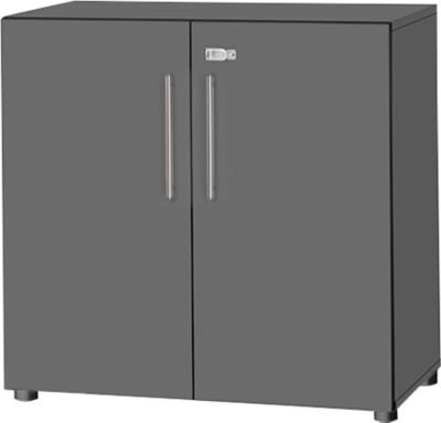 Schäfer Shop Select Schrank Start Off mit 2 Türen, abschließbar, Farbe: Graphit, B/T/H: 80,0 x 42,0 x 78,8 cm - Bild 1