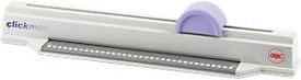 GBC ClickMan Bindegerät für DIN A4, Plastikbindung bis 95 Blatt, Stanzleistung 6 Blatt, grau und blau - Bild 1