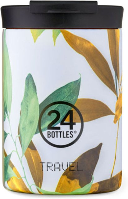 24Bottles Travel Tumbler Grand Tivoli Edelstahl Weiß Multicolour 350 ml - Bild 1