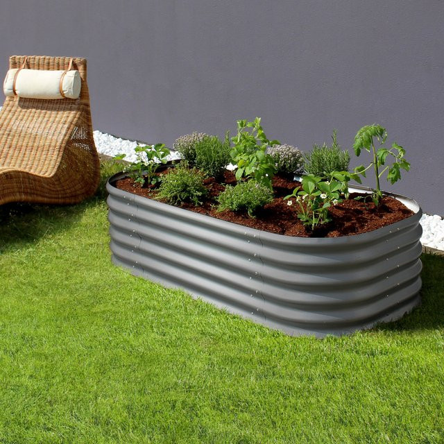 Vitavia Hochbeet Terra 401 Basic in Granitgrau, Höhe: 40 cm - Bild 1