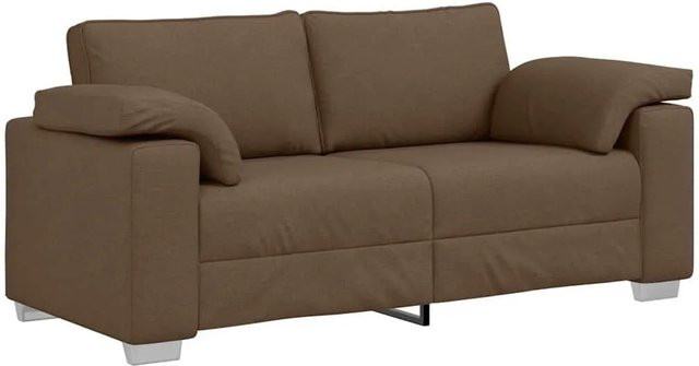 vidaXL Sofa in Braun mit Stoffbezug, Modernes Design für das Wohnzimmer, B/T/H: 180 x 80 x 82 cm - Bild 1