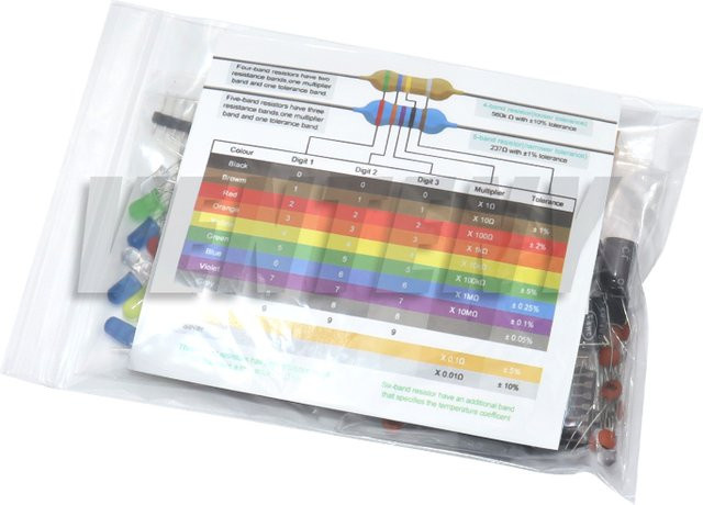 VENTENY 211-teiliges Elektronik-Starter-Kit für Arduino UNO MEGA2560 und Raspberry Pi in Multicolor - Bild 1