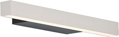 Bankamp Line 4342 LED-Wandleuchte aus Aluminium in Weiß, dimmbar mit dim2warm (2200K - 2700K) und Up-Down-Lichtfunktion - Bild 1