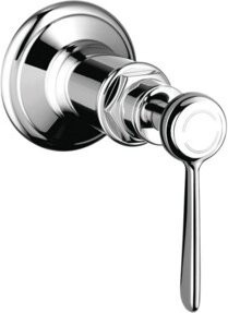 Hansgrohe Axor Montreux UP-Absperrventil Fertigmontageset mit Hebelgriff in Chrom - Bild 1