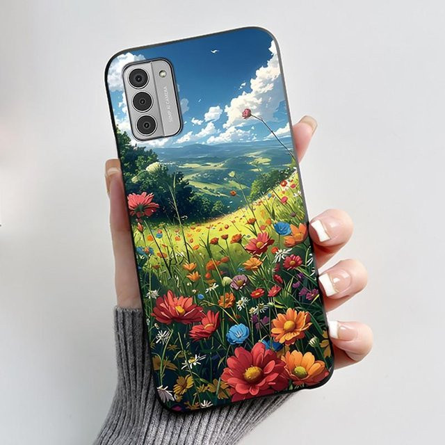 Nokia G42 5G 2023 Silikon Handyhülle Stoßfeste TPU Schutzhülle in Multicolor - Bild 1