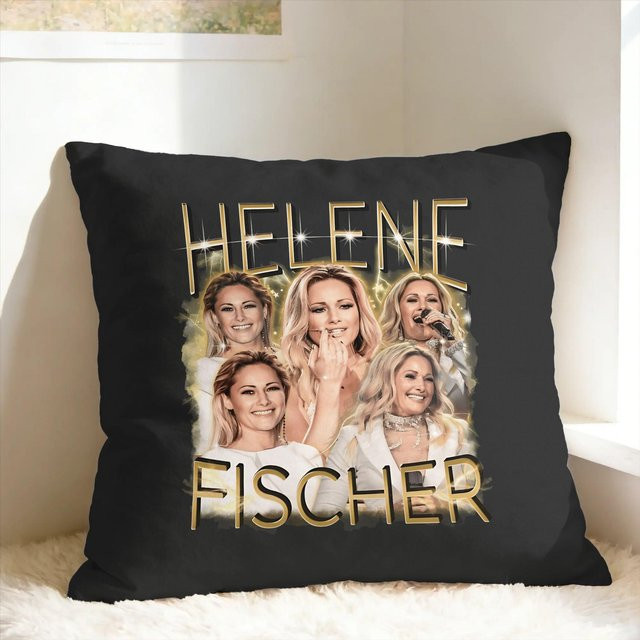 JMG Clothing Kissenbezug Helene Fischer 360° Stadiontour Design, B/B: 50 x 50 cm, Schwarz/Mehrfarbig - Bild 1