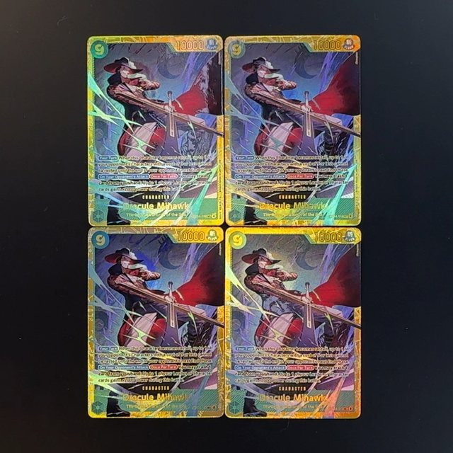 Bandai One Piece Dracule Mihawk Secret SEC Karte, Englisch, Einzelfigur - Bild 1