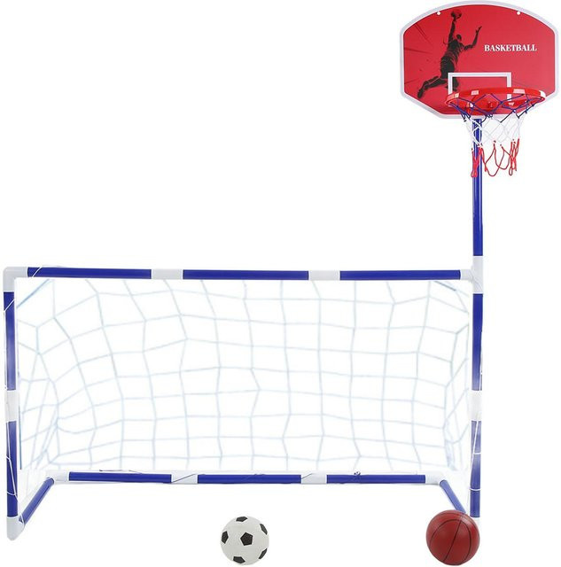 TOMTOP JMS 2 in 1 Sport Center Basketball Fußball Sport Set - Bild 1