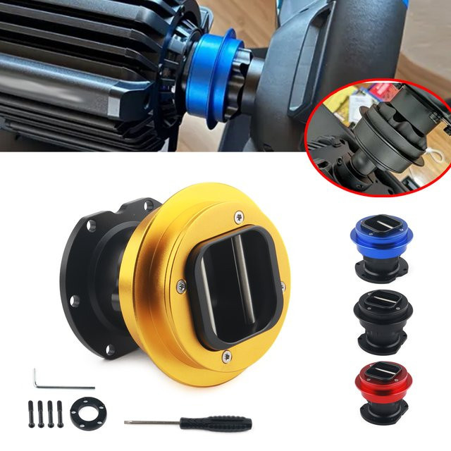 Fanatec QR2 Wheel Side und QR2 Pro Wheel Side Lenkradzubehör in Gelb - Bild 1