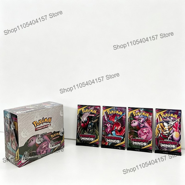 Pokémon TCG Sun & Moon Unified Minds, Sammelkartenspiel, Englische Booster-Kampfkarten, 360 Stück - Bild 1
