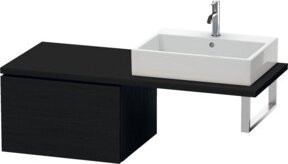 Duravit L-Cube Unterschrank für Konsole, Weiß Matt, 1 Auszug, B/T/H: 62 x 40 x 54,7 cm - Bild 1