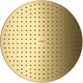 Hansgrohe Axor Kopfbrause 300 1jet in Gold Optik, Rund, Einbau-Regendusche mit Anti-Kalk-Funktion - Bild 1
