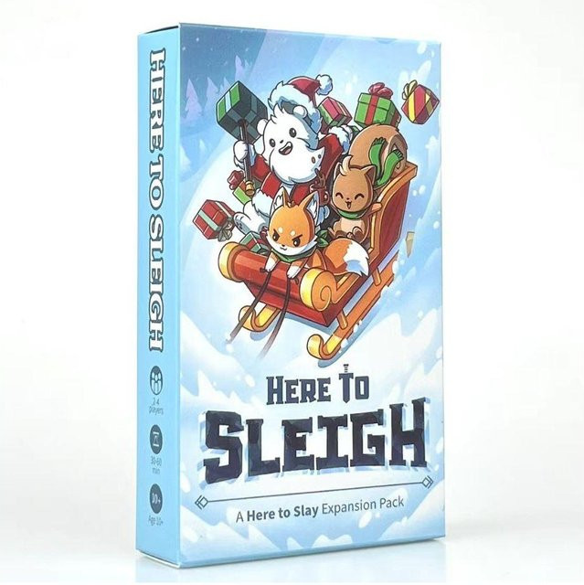 Lemo Nade Here To Slay Sleigh Holiday Erweiterung, Strategisches Rollenspiel-Kartenspiel, 2–6 Spieler - Bild 1
