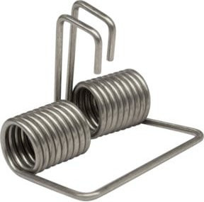 Hymer Feder für Teleskopsicherung für Telesteg in Silber - Bild 1