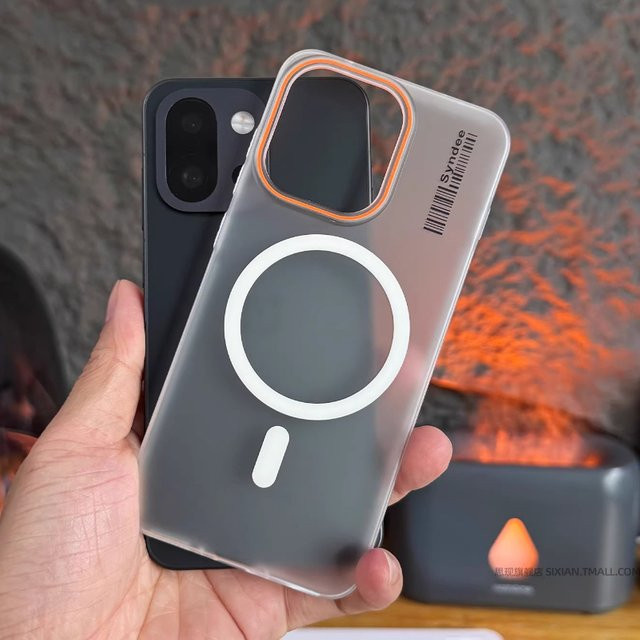 OnePlus 15 Handyhülle aus mattem PC-Hartschalen-Cover mit MagSafe Magnetfunktion in Pink, stoßfeste und rutschfeste Schutzhülle - Bild 1