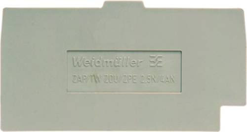 Weidmüller Abschlussplatte 1933810000, 50 Stück, beige und grau - Bild 1