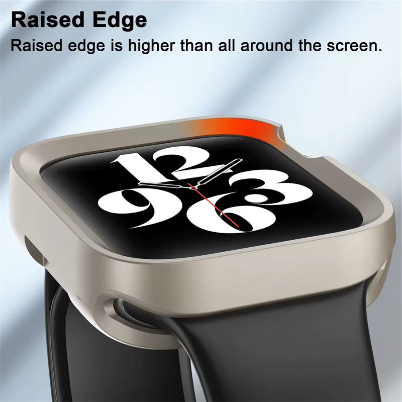 Apple Schutzhülle für Apple Watch, TPU, Silikon, Rot, Unisex - Bild 4