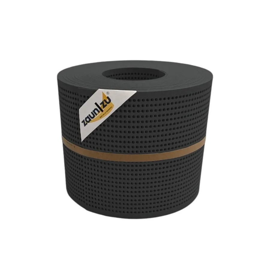 zaun zu Sichtschutzstreifen PP Premium gelocht semi-transparent Anthrazit 26m - Bild 2