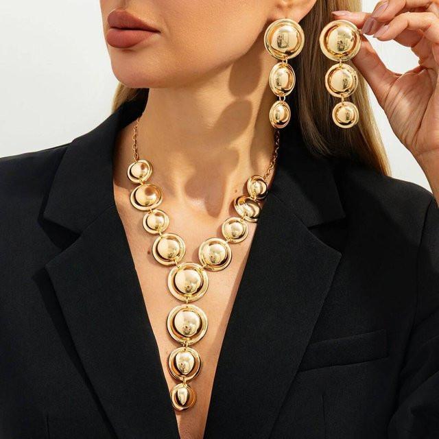 IngeSight.Z Schmuckset, Gold, Damen - Bild 1