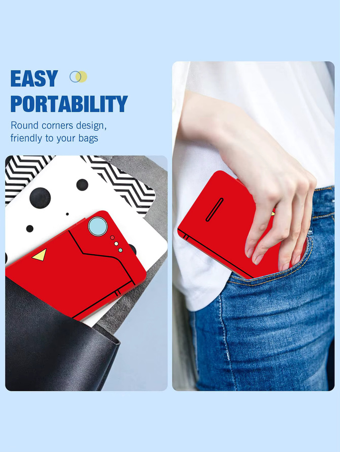 LOKPAD Magnetische Universal-Aufbewahrungsbox für 48 Nintendo Switch Game Cards in Rot - Bild 2