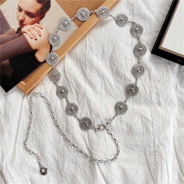 Taillenkette, silber, Damen - Bild 1