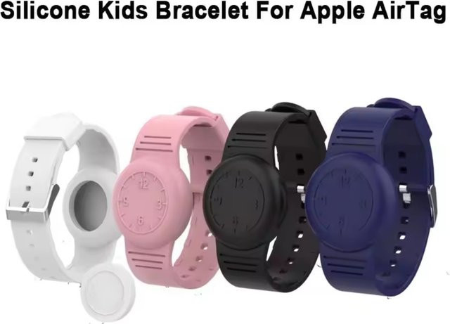 FancyWrist Tracker-Armband für Apple Airtag, Silikon, Kinder - Bild 1