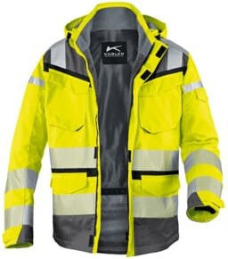 Kübler PSA Reflectiq Warnjacke 1307 in Warngelb/Anthrazit, Größe S - Bild 1