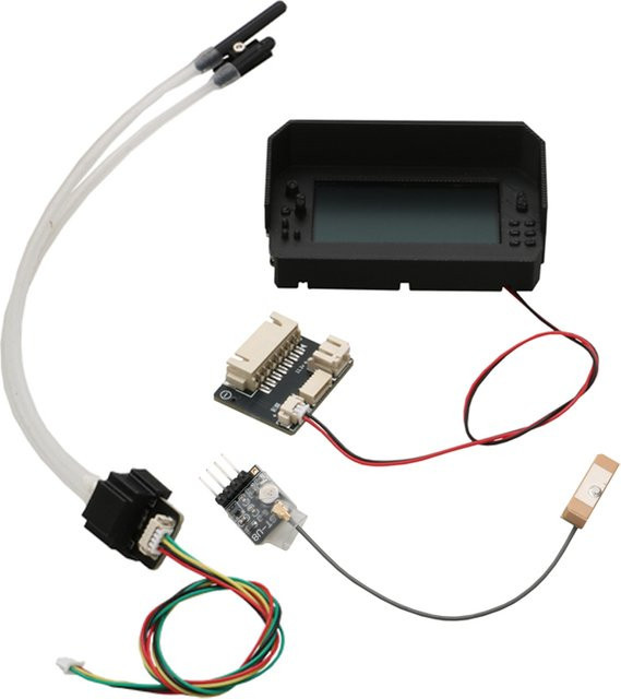 YUENHOANG OLED Farbbildschirm Fluginstrument, 1-teiliges Set, Schwarz - Bild 1