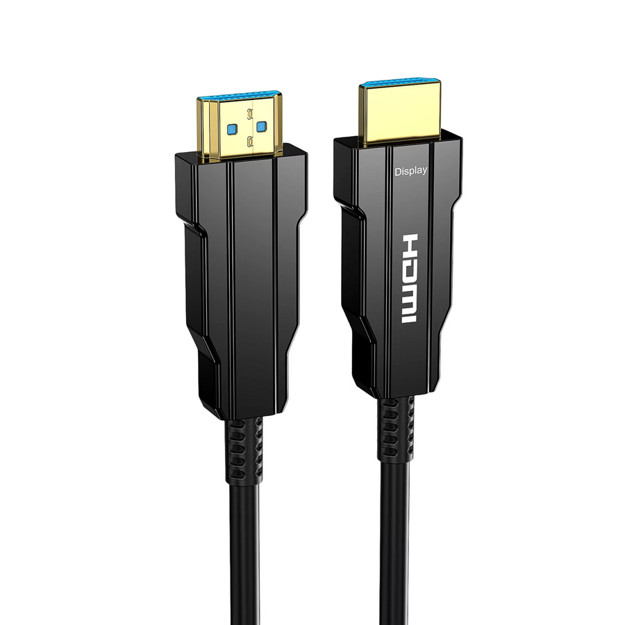 Byscoon HDMI 2.1 Glasfaserkabel in Schwarz mit 48Gbps für 8K60Hz und 4K240Hz, unterstützt Dynamisches HDR, eARC und HDCP, kompatibel mit LG, Samsung, Sony TV, PS5 und Xbox - Bild 5