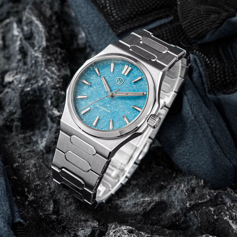 Watchdives Armbanduhr, Quarz, Edelstahl, 39 mm, Herren, Grün - Bild 2