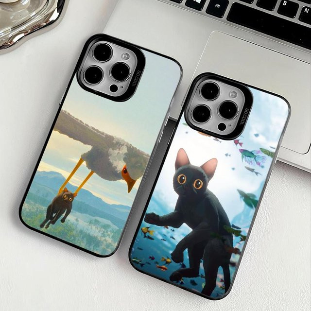 Anime F-Flow Handyhülle für iPhone 11 bis 17 Pro Max, Mehrfarbig, Matt Laser Metallic Aurora Design - Bild 1
