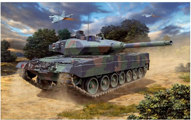 Revell Leopard 2 A6M, Fahrzeug, 1:72, Grau, Kunststoff - Bild 1