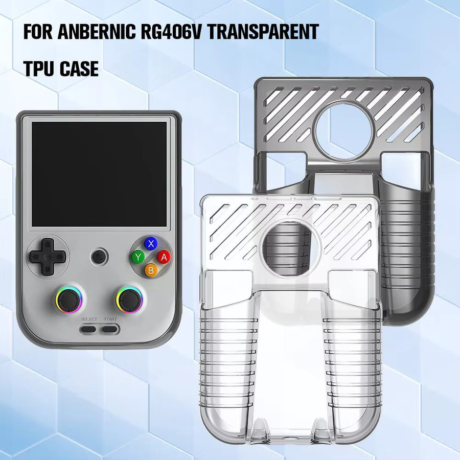 Transparente TPU Schutzhülle für deine ANBERNIC RG 406V Spielkonsole - Bild 2